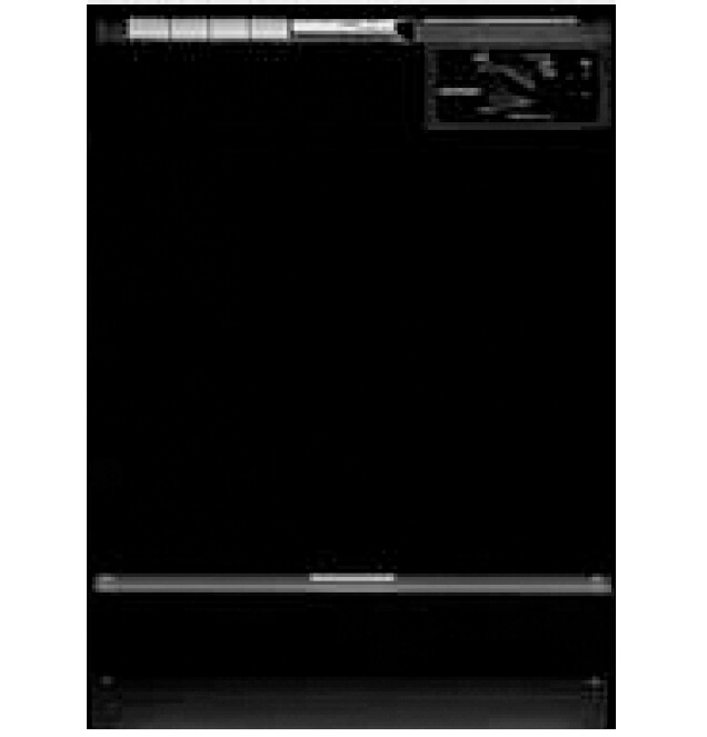 05A06B - DISHWASHER  BLACK : 