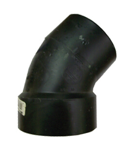 502986 - ABS ELBOW STREET 3"22-1/2 : 