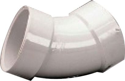 505887 - PVC ELBOW 3 45^ 1/8BEND : 