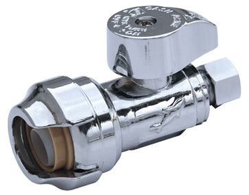 506825 - SHARKBITE VALVE 1/2 x 3/8 COMP : 