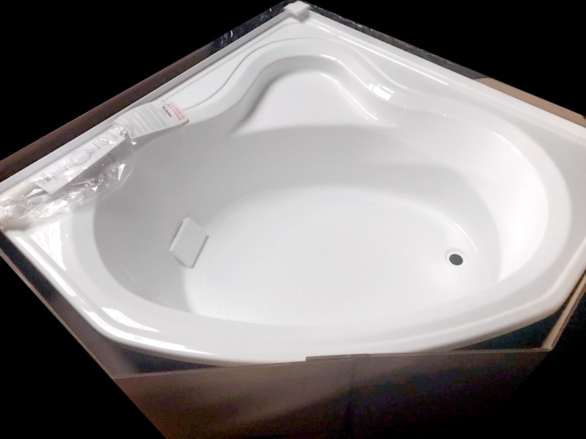 5315400 - TUB WHITE 54" PERMALUX CORNER RH : 