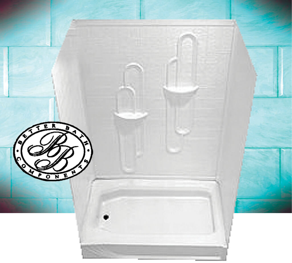 53613232B - SHOWER BETTERBATH SURROUND : 