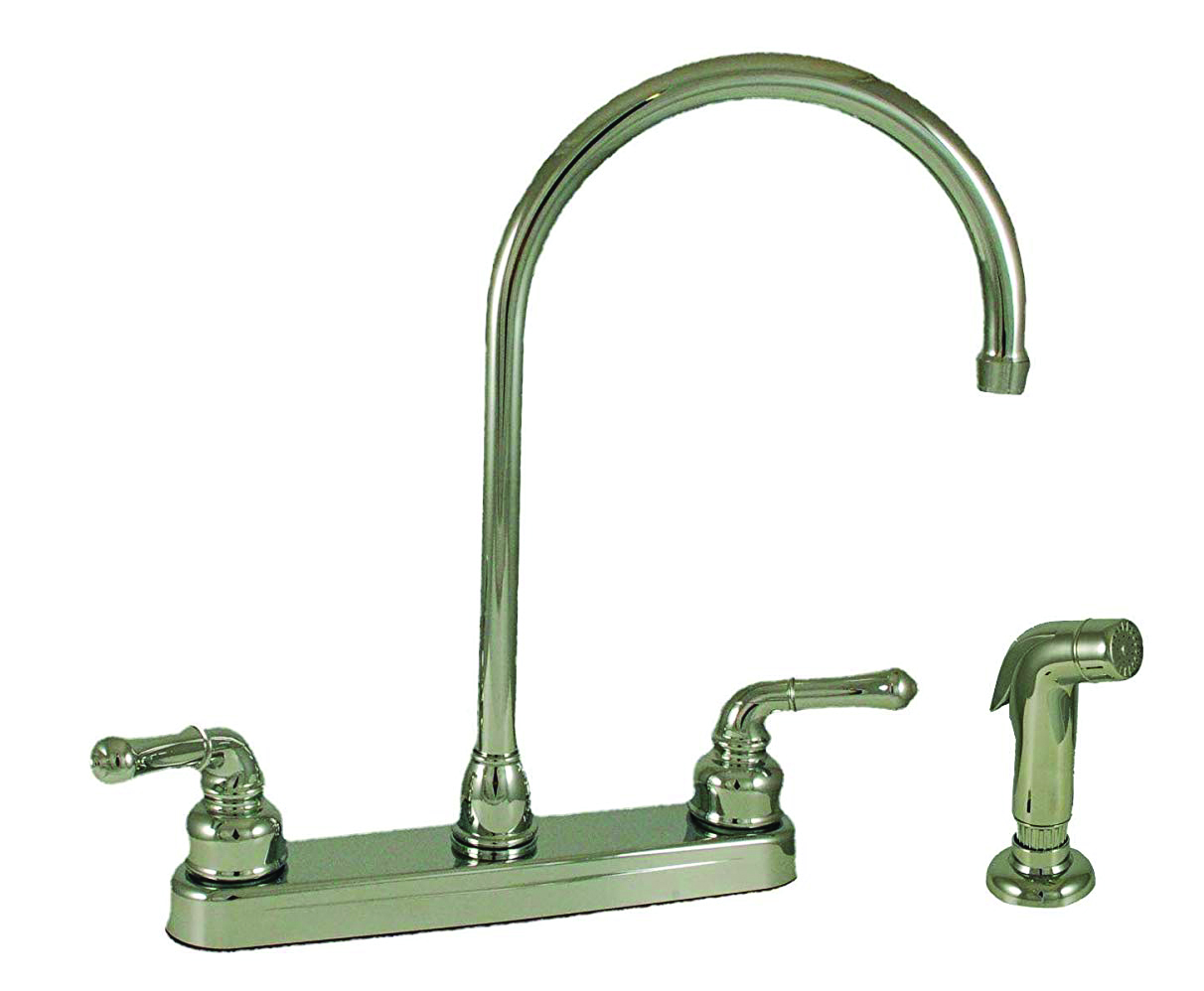 5365013 - FAUCET EMPIRE 8" 2-HNDL CHROME TEAPOT HNDLS : 