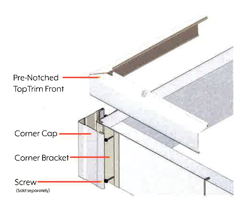 554234 - TITAN CLAY CORNER KIT : 