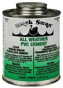 5544 - PVC CEMENT-COLD WTHR- QT-SOH : 