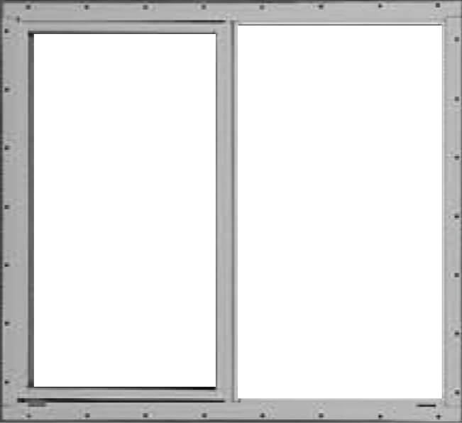 KINRO 5800 Series Aluminum Horizontal Windows SSS