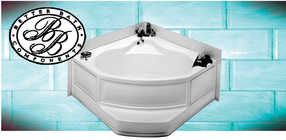 ABS Corner Garden Tub