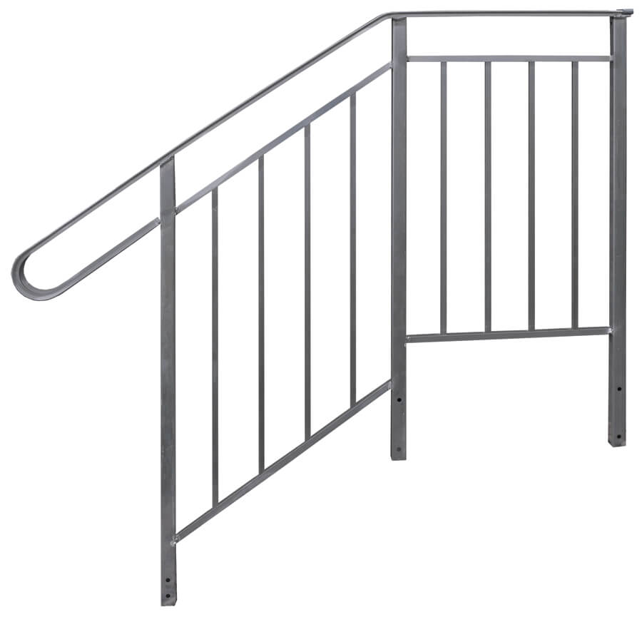 Aluminum Side Rails - Aluminum Side Rails : For fiberglass steps